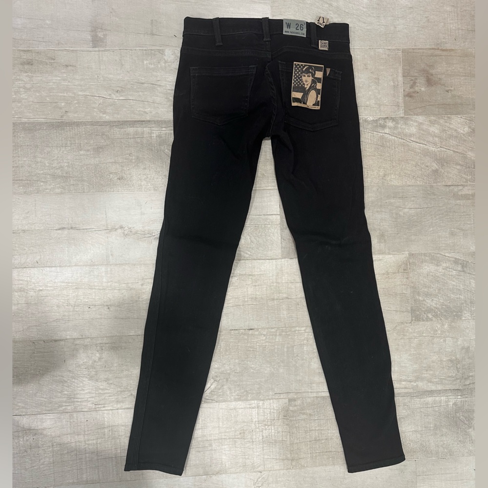 NWT Skargorn Bones Black Skinny Jeans